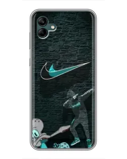 Чохол для Samsung Galaxy A04 з картинкою «Спортивний арт Nike»