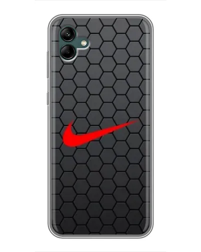 Чохол для Samsung Galaxy A04 з картинкою «Nike — карбонова сітка»