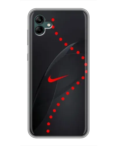 Чохол для Samsung Galaxy A04 з картинкою «Абстрактний дизайн Nike»