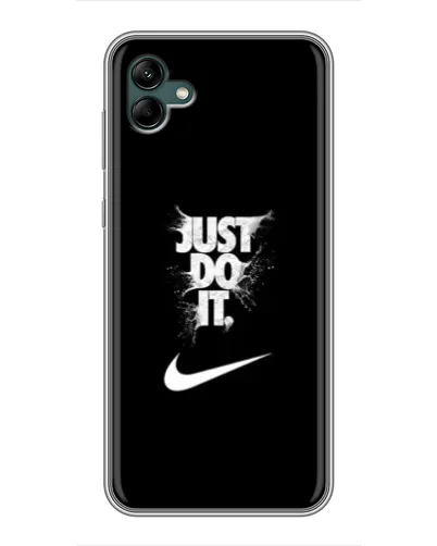 Чохол для Samsung Galaxy A04 з картинкою «Текстовий принт Nike»