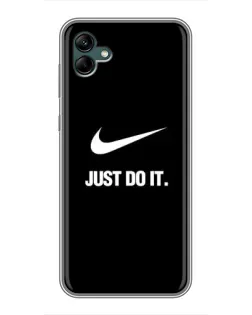 Чохол для Samsung Galaxy A04 з картинкою «Класичний принт Nike»