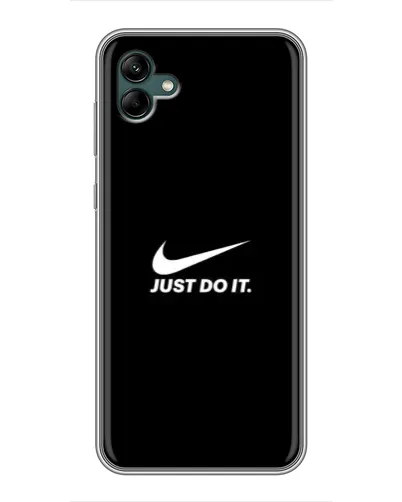 Чохол для Samsung Galaxy A04 з картинкою «Мінімалізм від Nike»