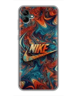 Чохол для Samsung Galaxy A04 з картинкою «Nike в абстракції»