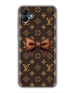 Чохол для Samsung Galaxy A04 з картинкою «LV з бантом»