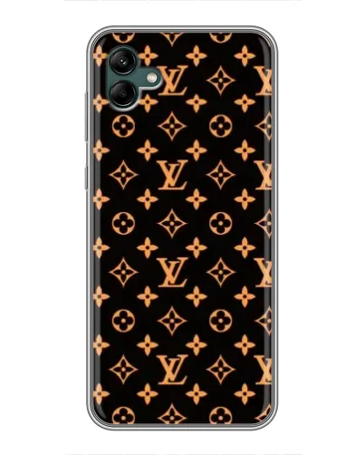 Чохол для Samsung Galaxy A04 з картинкою «Золота монограма LV»