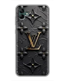 Чохол для Samsung Galaxy A04 з картинкою «Шкіряна текстура LV»