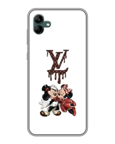 Чохол для Samsung Galaxy A04 з картинкою «LV та Міккі Маус»