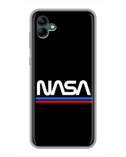 Чохол для Samsung Galaxy A04 з картинкою «NASA — класика Red Blue»