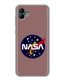 Чохол для Samsung Galaxy A04 з картинкою «NASA — ретро космос»