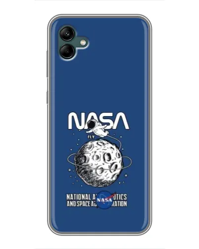 Чохол для Samsung Galaxy A04 з картинкою «NASA — місячна місія»