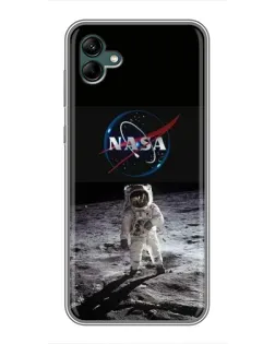 Чохол для Samsung Galaxy A04 з картинкою «Астронавт на Місяці»
