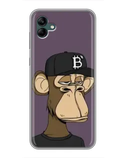 Чохол для Samsung Galaxy A04 з картинкою «Bored Ape в кепці»