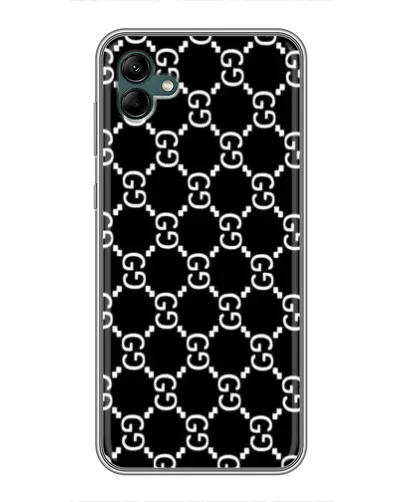 Чехол для Samsung Galaxy A04 с картинкой «Gucci — сетчатый паттерн»