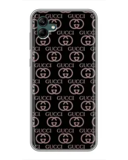 Чехол для Samsung Galaxy A04 с картинкой «Классическая монограмма Gucci»