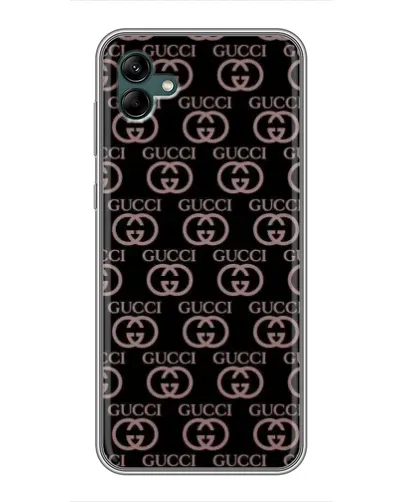 Чехол для Samsung Galaxy A04 с картинкой «Классическая монограмма Gucci»