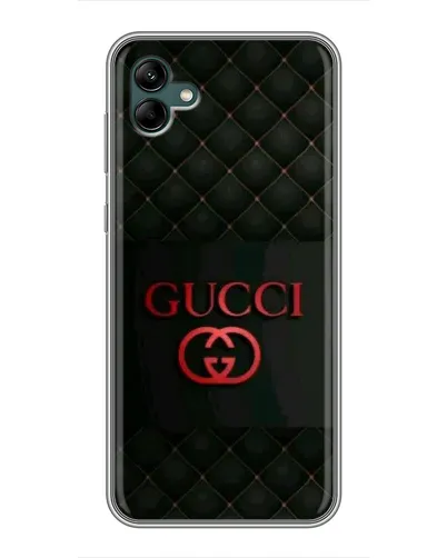 Чехол для Samsung Galaxy A04 с картинкой «Gucci — стеганый черный»