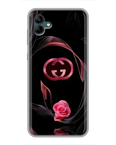Чехол для Samsung Galaxy A04 с картинкой «Gucci — неоновая роза»