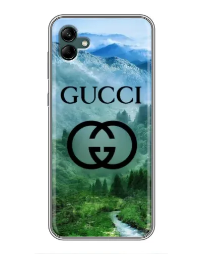 Чехол для Samsung Galaxy A04 с картинкой «Gucci — горный пейзаж»
