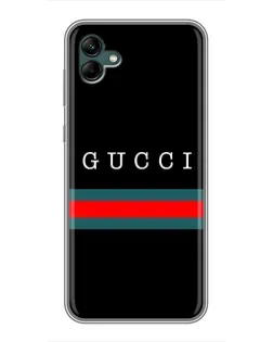 Чехол для Samsung Galaxy A04 с картинкой «Gucci — красный пояс»