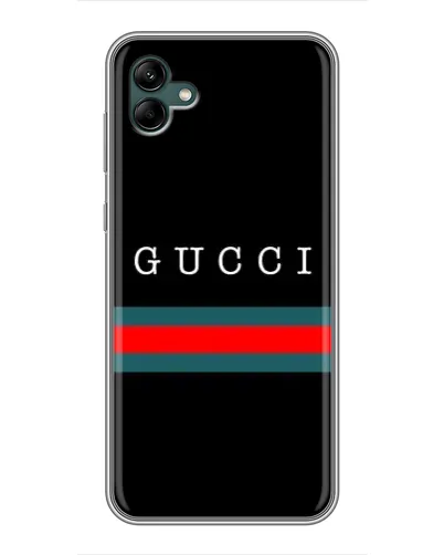 Чехол для Samsung Galaxy A04 с картинкой «Gucci — красный пояс»