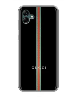 Чехол для Samsung Galaxy A04 с картинкой «Gucci — строгая линия»