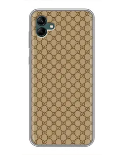 Чехол для Samsung Galaxy A04 с картинкой «Gucci — классический беж»