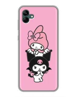 Чохол для Samsung Galaxy A04 з картинкою «Тріо My Melody та Kuromi» Чохол для Samsung Galaxy A04 з картинкою «Тріо My Melody та Kuromi»