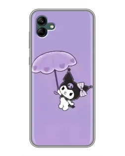 Чохол для Samsung Galaxy A04 з картинкою «Kuromi з парасолькою» Чохол для Samsung Galaxy A04 з картинкою «Kuromi з парасолькою»