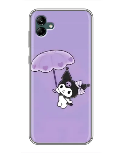 Чохол для Samsung Galaxy A04 з картинкою «Kuromi з парасолькою»