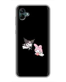 Чохол для Samsung Galaxy A04 з картинкою «My Melody та Kuromi» Чохол для Samsung Galaxy A04 з картинкою «My Melody та Kuromi»