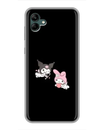 Чохол для Samsung Galaxy A04 з картинкою «My Melody та Kuromi»