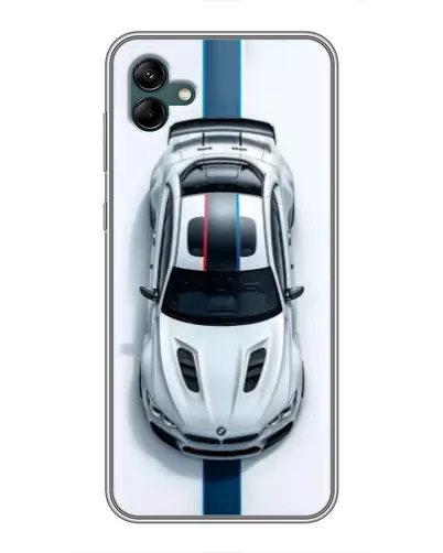 Чехол для Samsung Galaxy A04 с картинкой «Вид сверху — BMW M»