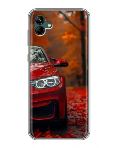 Чехол для Samsung Galaxy A04 с картинкой «Осенняя BMW M4»