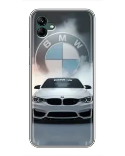 Чохол для Samsung Galaxy A04 з картинкою «BMW в білому диму» Чохол для Samsung Galaxy A04 з картинкою «BMW в білому диму»
