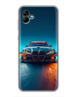 Чохол для Samsung Galaxy A04 з картинкою «BMW — вогні неону» Чохол для Samsung Galaxy A04 з картинкою «BMW — вогні неону»