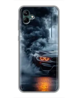 Чохол для Samsung Galaxy A04 з картинкою «BMW M-Power — абстракція» Чохол для Samsung Galaxy A04 з картинкою «BMW M-Power — абстракція»