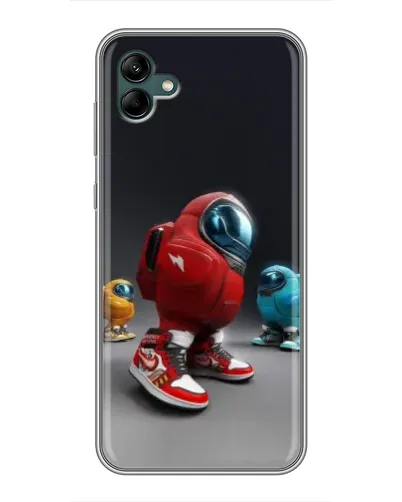 Чехол для Samsung Galaxy A04 с картинкой «Among Us — 3D стиль» Чехол для Samsung Galaxy A04 с картинкой «Among Us — 3D стиль»