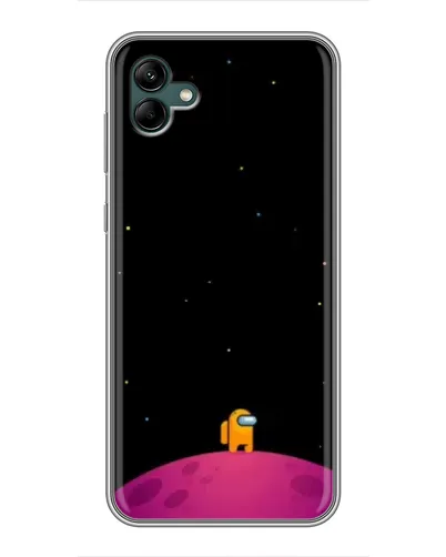 Чехол для Samsung Galaxy A04 с картинкой «Одинокий герой на планете» Чехол для Samsung Galaxy A04 с картинкой «Одинокий герой на планете»