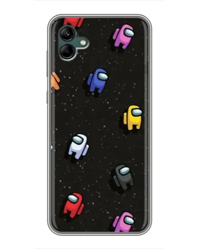 Чехол для Samsung Galaxy A04 с картинкой «Космический паттерн Among Us» Чехол для Samsung Galaxy A04 с картинкой «Космический паттерн Among Us»