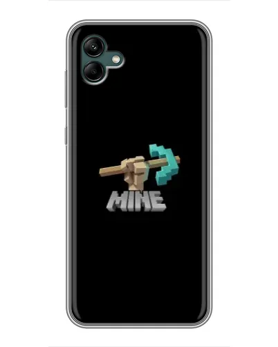 Чехол для Samsung Galaxy A04 с картинкой «Алмазная кирка» Чехол для Samsung Galaxy A04 с картинкой «Алмазная кирка»