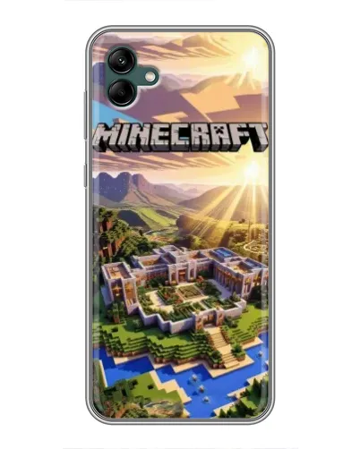 Чехол для Samsung Galaxy A04 с картинкой «Minecraft панорама» Чехол для Samsung Galaxy A04 с картинкой «Minecraft панорама»