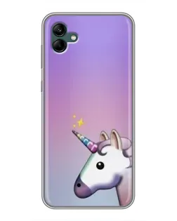 Чохол для Samsung Galaxy A04 з картинкою «Єдиноріг градієнт»