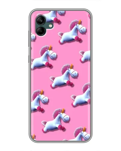 Чохол для Samsung Galaxy A04 з картинкою «Єдинороги на рожевому»