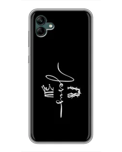 Чохол для Samsung Galaxy A04 з картинкою «Король Слави Jesus»