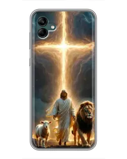 Чохол для Samsung Galaxy A04 з картинкою «Лев Юди та Світло»