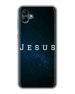 Чохол для Samsung Galaxy A04 з картинкою «Зоряне небо Jesus»