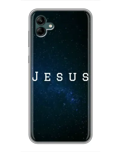 Чехол для Samsung Galaxy A04 с картинкой «Звездное небо Jesus»