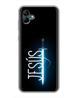 Чохол для Samsung Galaxy A04 з картинкою «Меч Духа Jesus»