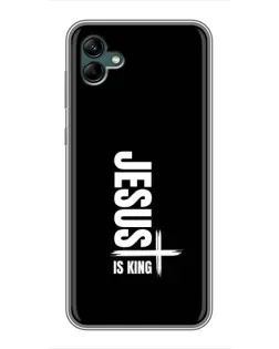 Чохол для Samsung Galaxy A04 з картинкою «Вертикаль віри Jesus»