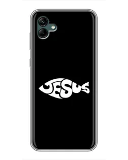 Чохол для Samsung Galaxy A04 з картинкою «Риба  Jesus»